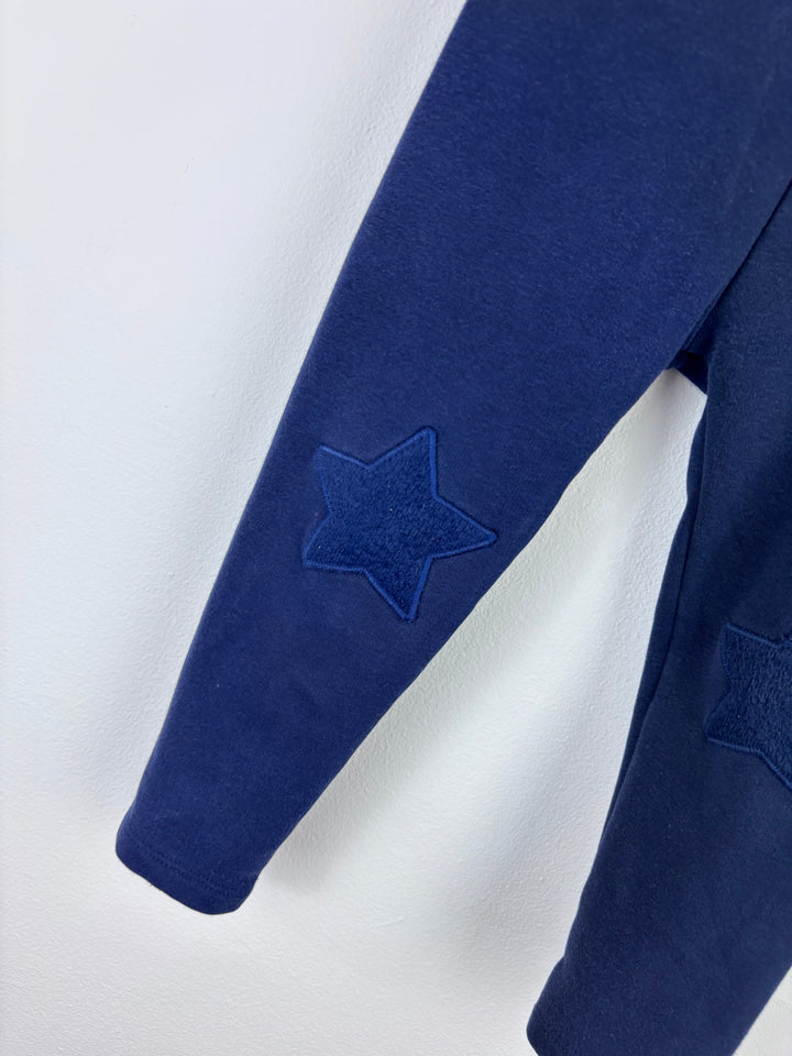 Next Navy Star Knee Leggings 2-3 Years
