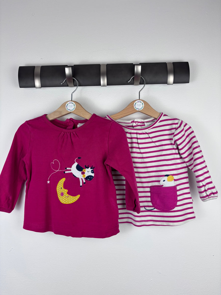 Piccalilly Long Sleeve Tops 3-6 Months-Tops-Second Snuggle Preloved