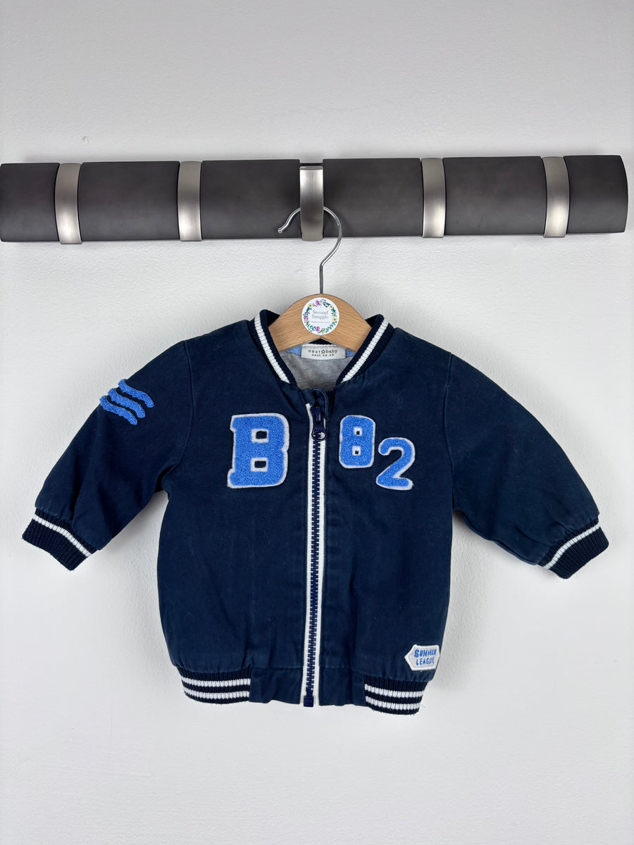 Next Varsity Style Jacket Up To 3 Months-Jackets-Second Snuggle Preloved