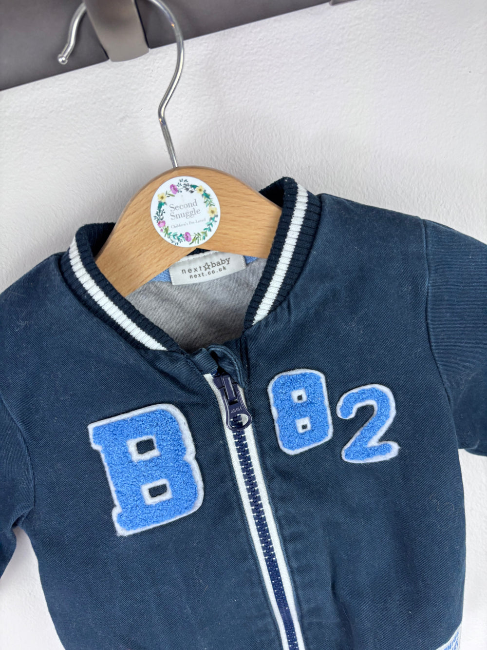 Next Varsity Style Jacket Up To 3 Months-Jackets-Second Snuggle Preloved