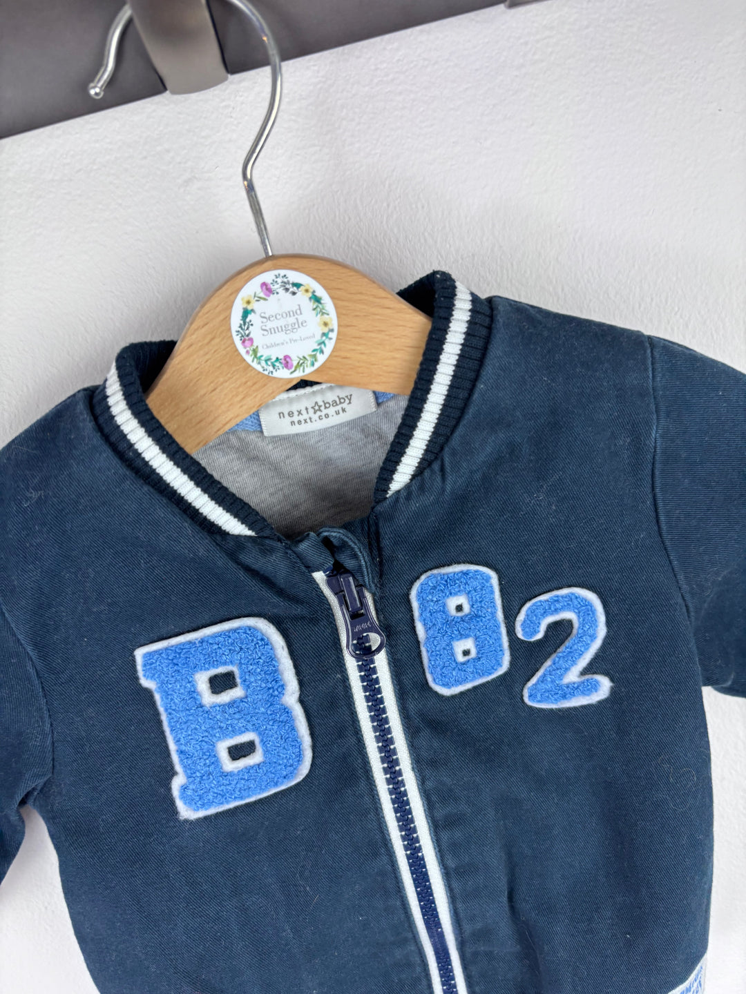 Next Varsity Style Jacket Up To 3 Months-Jackets-Second Snuggle Preloved