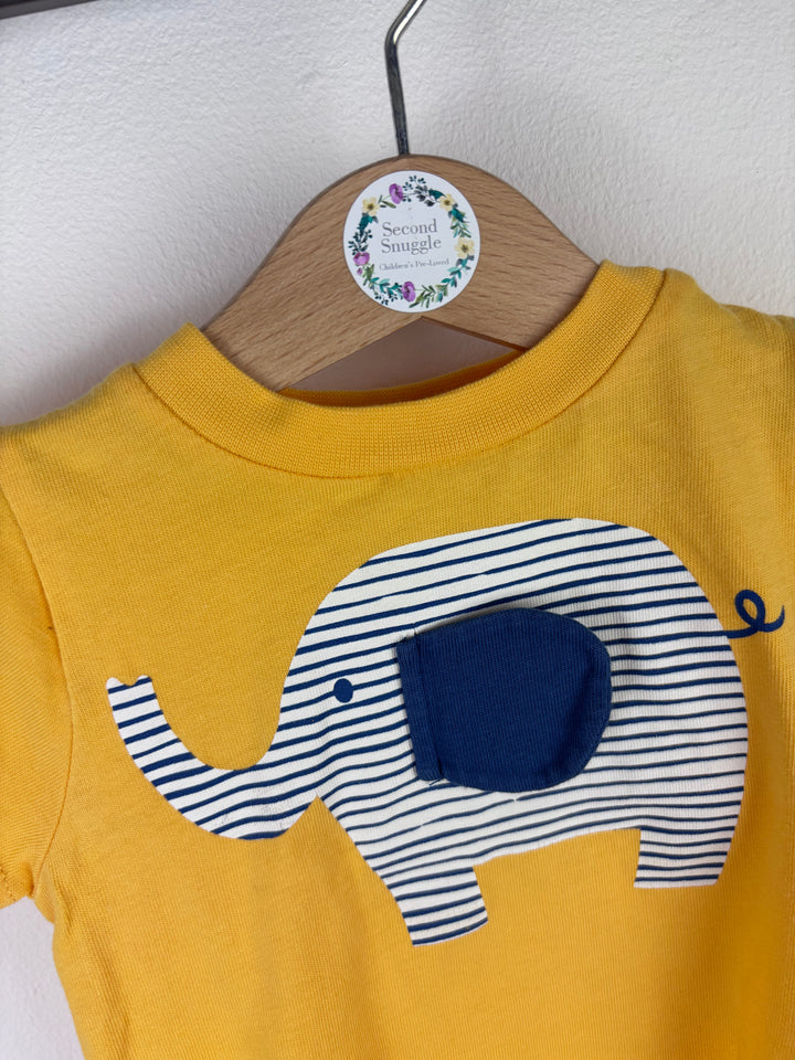 Kite Elephant T-Shirt 0-3 Months