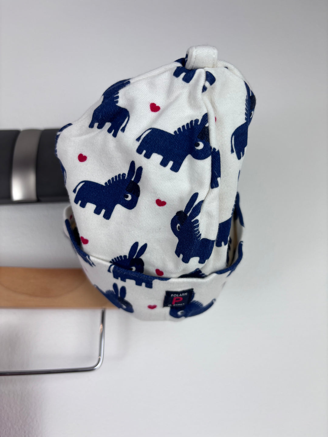 Polarn O Pyret Bunny Print Trousers and Hat 2-4 Months-Leggings-Second Snuggle Preloved