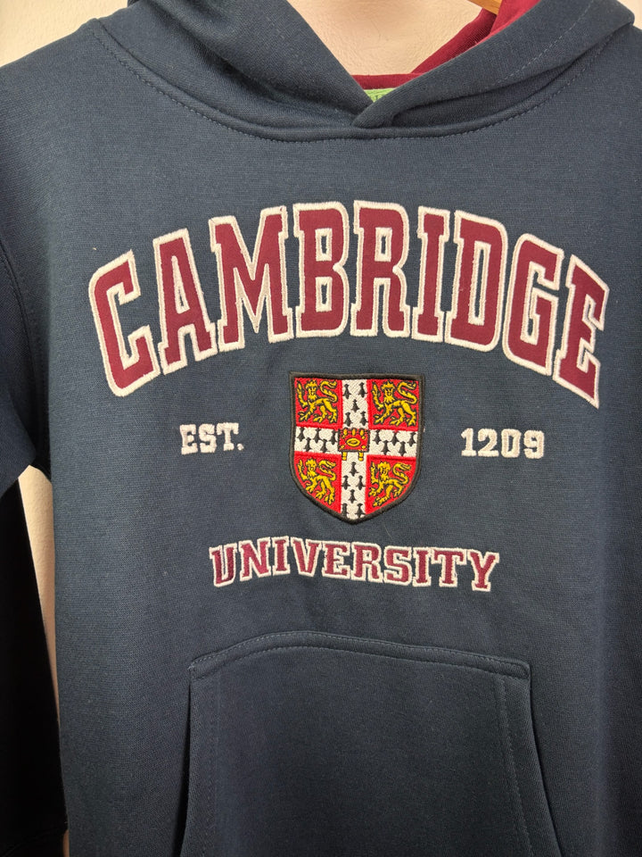 Cambridge University Navy Crest Hoodie 10-11 Years-Hoodies-Second Snuggle Preloved
