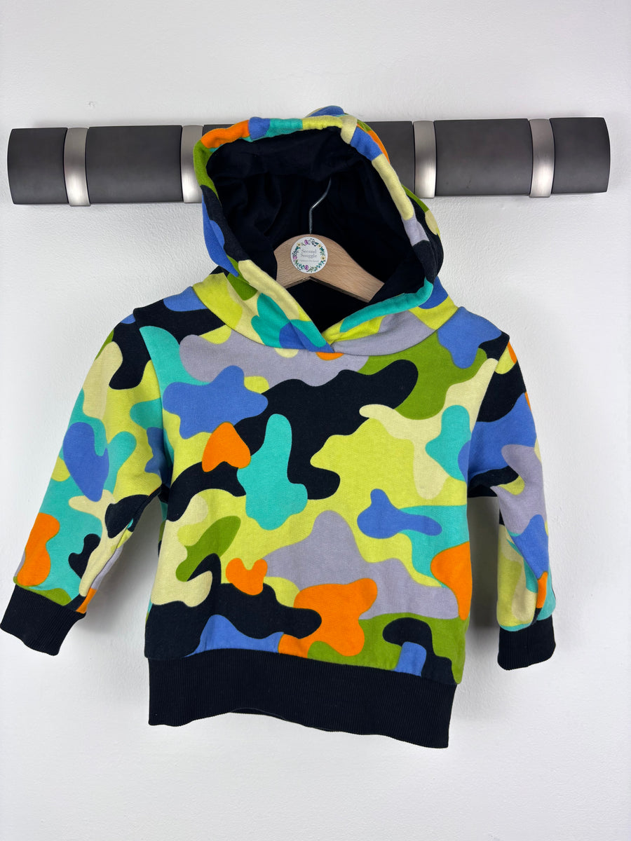 Next Camouflage Hoodie 12-18 Months-Hoodies-Second Snuggle Preloved