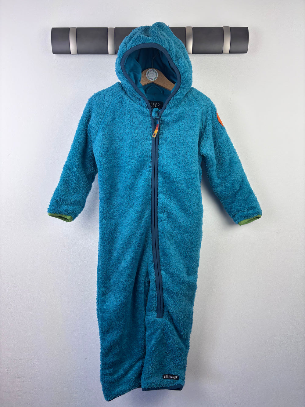 Villervalla Blue Fleece Suit 86/92 (18-24 Months)-All In One-Second Snuggle Preloved