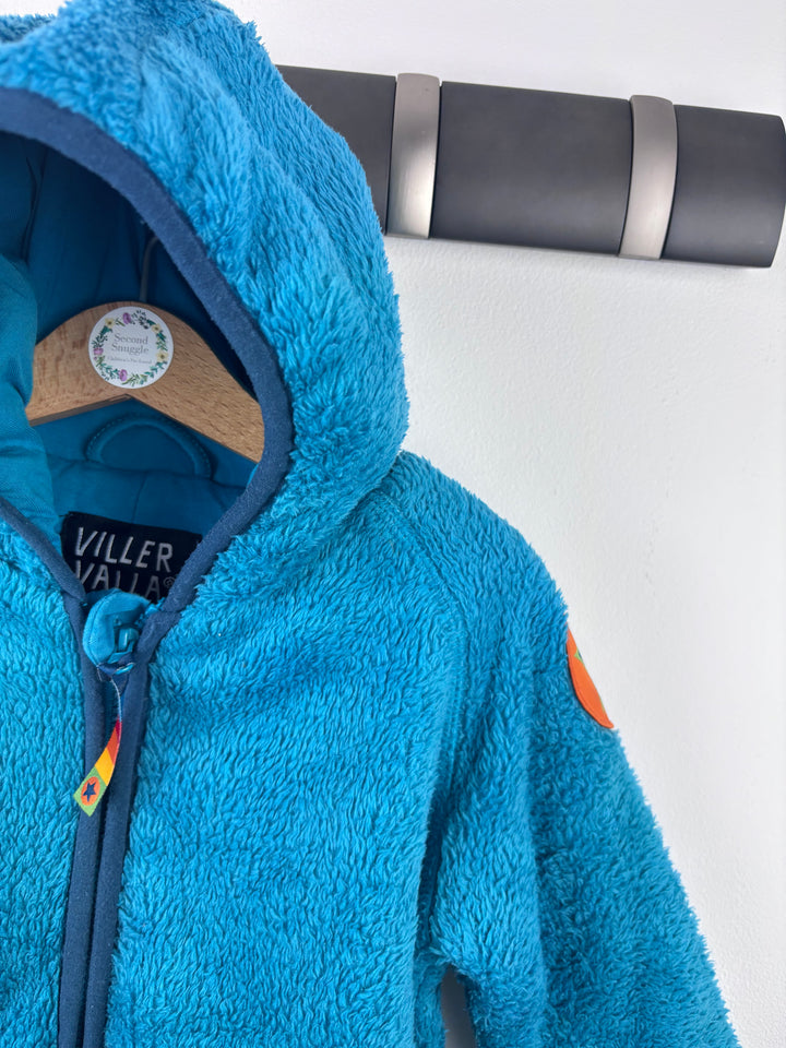 Villervalla Blue Fleece Suit 86/92 (18-24 Months)-All In One-Second Snuggle Preloved
