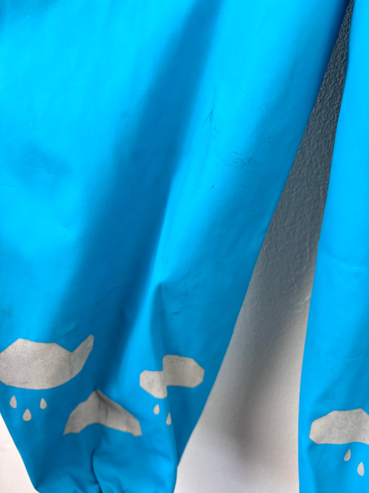 Frugi Blue Waterproof Dungarees 2-3 Years-Puddle Suits-Second Snuggle Preloved
