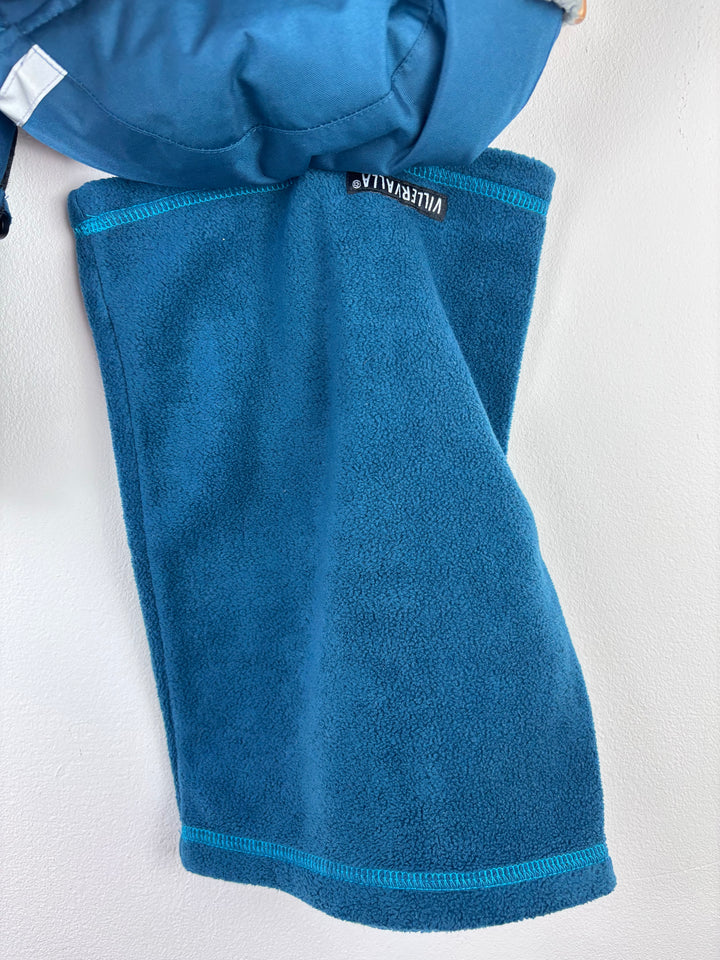 Villervalla Blue Mittens Hat Snood Set 48/50 (1-2 Years)-Accessories-Second Snuggle Preloved