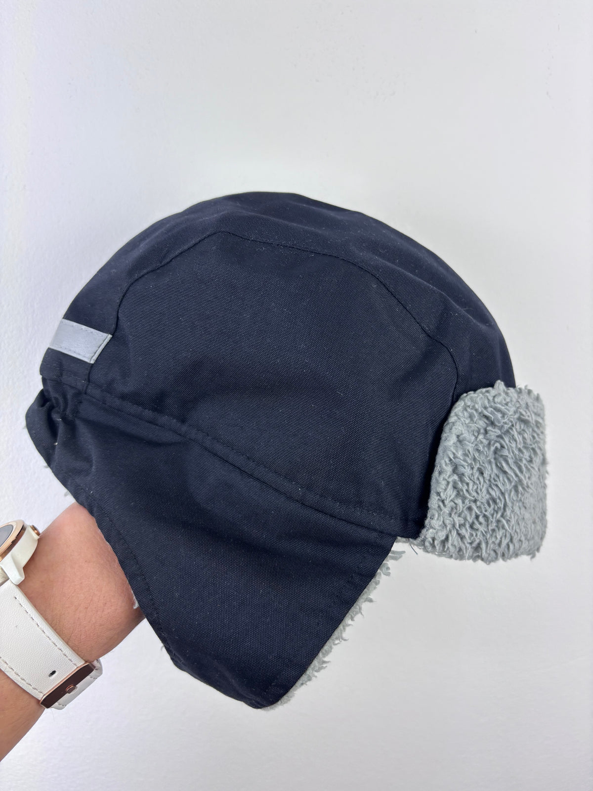 Villervalla Navy Winter Hat 48/50 (1-2 Years)-Hats-Second Snuggle Preloved
