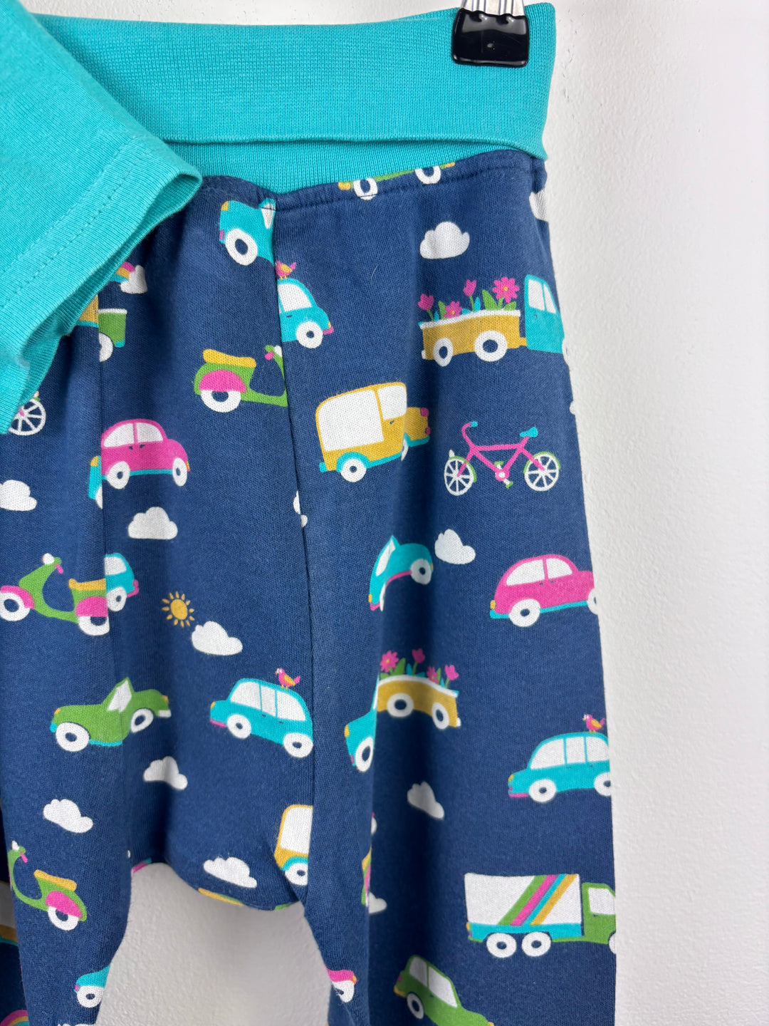 Frugi Car Print Outfit 18-24 Months-Sets-Second Snuggle Preloved