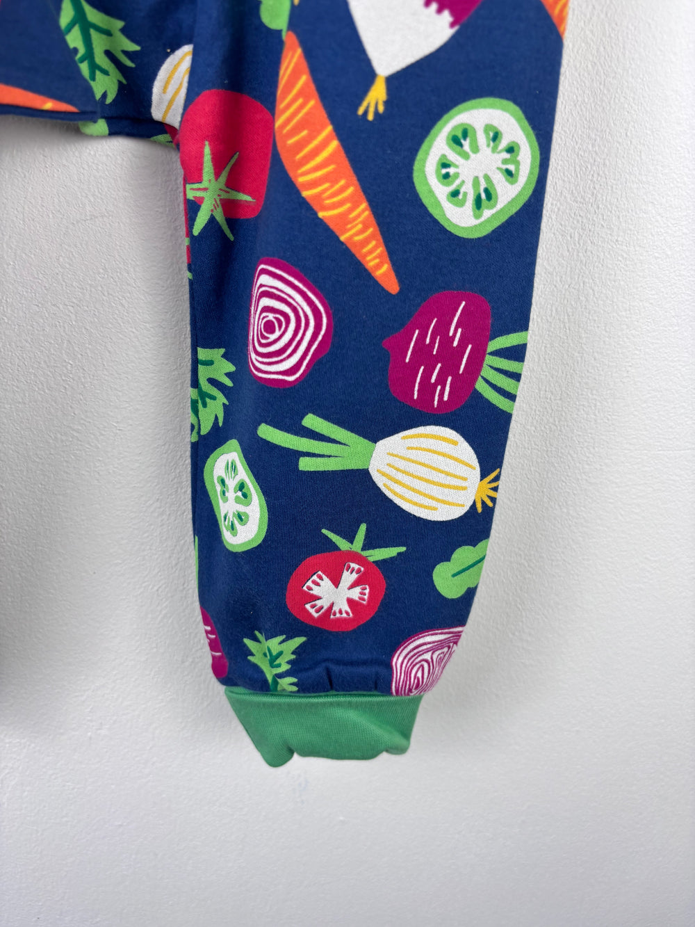 Frugi Vegetable Print Trousers 18-24 Months-Leggings-Second Snuggle Preloved
