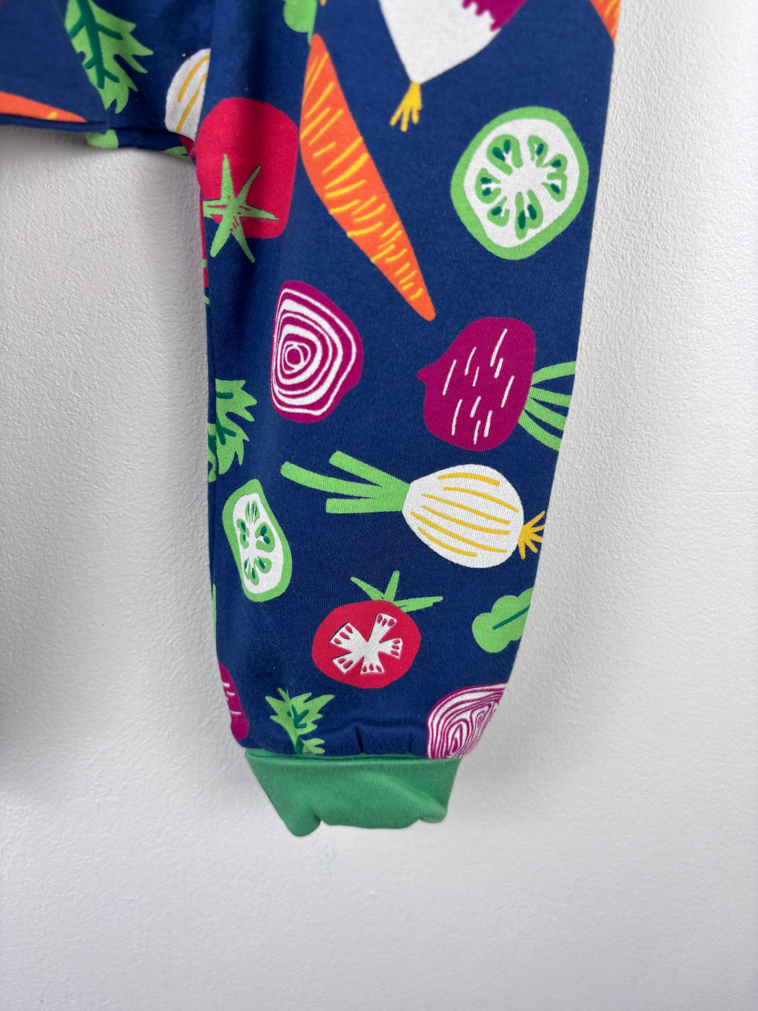 Frugi Vegetable Print Trousers 18-24 Months-Leggings-Second Snuggle Preloved