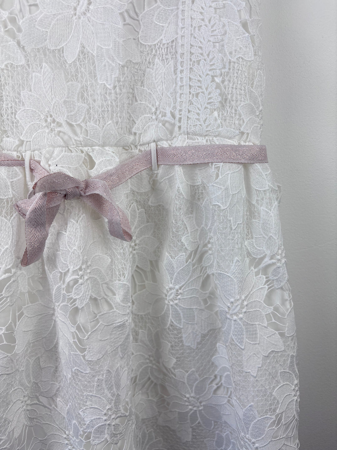 Next White Lace Dress 8 Years-Dresses-Second Snuggle Preloved