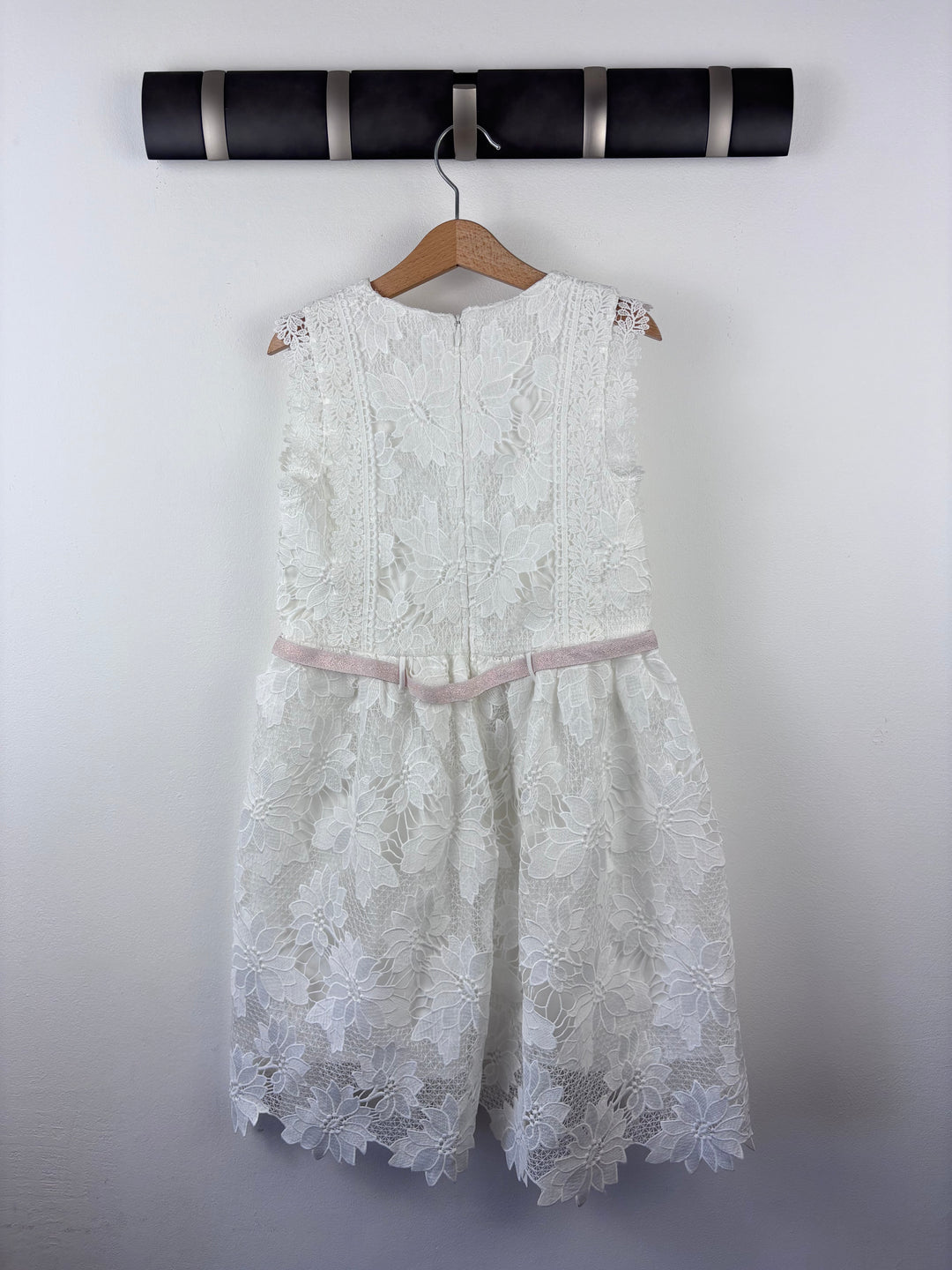 Next White Lace Dress 8 Years-Dresses-Second Snuggle Preloved