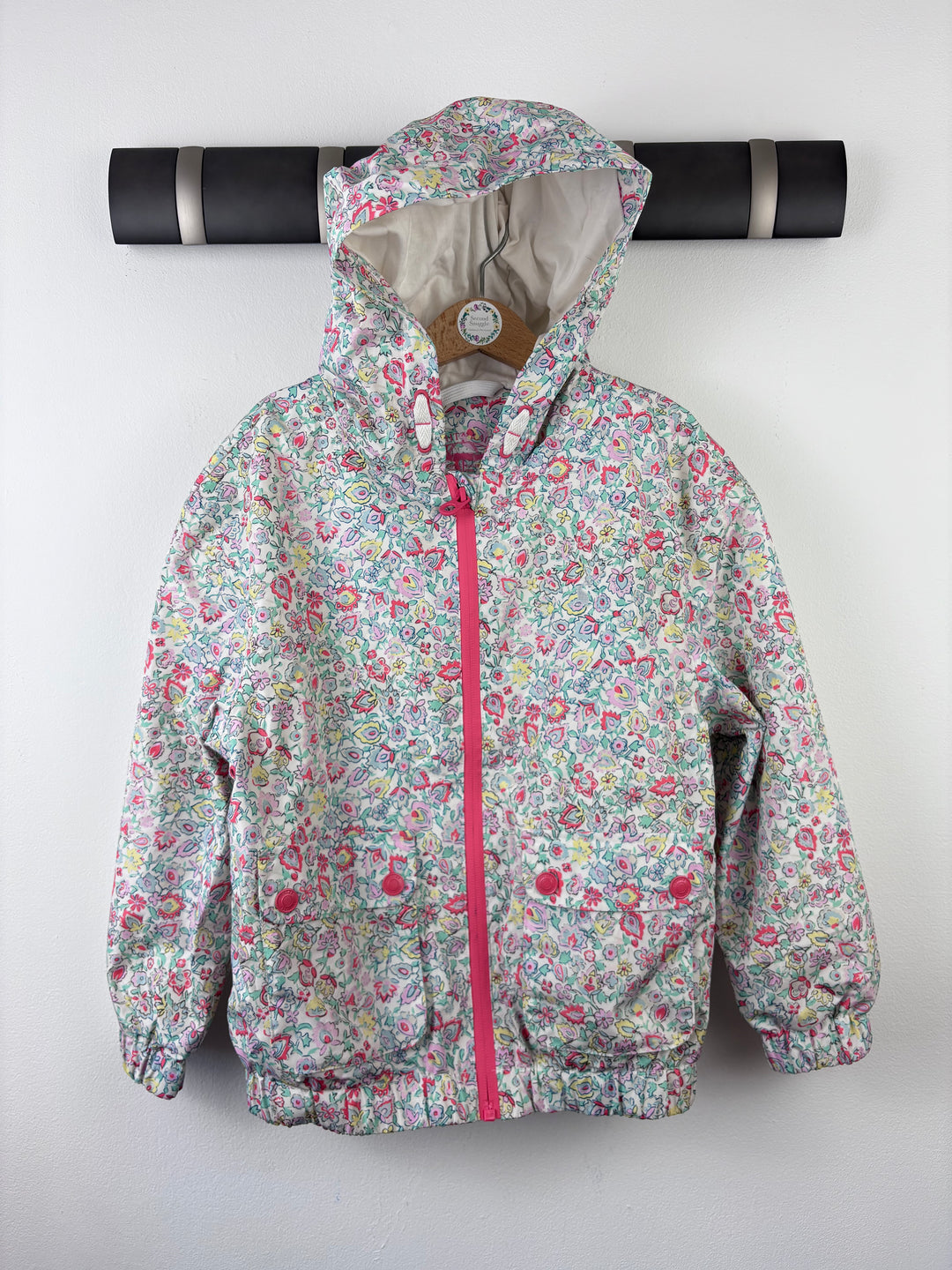 Joules Floral Raincoat 6 Years-Coats-Second Snuggle Preloved