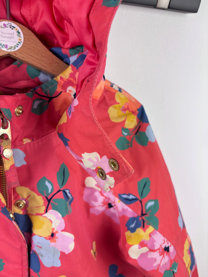 Joules Floral Padded Coat 6 Years-Coats-Second Snuggle Preloved