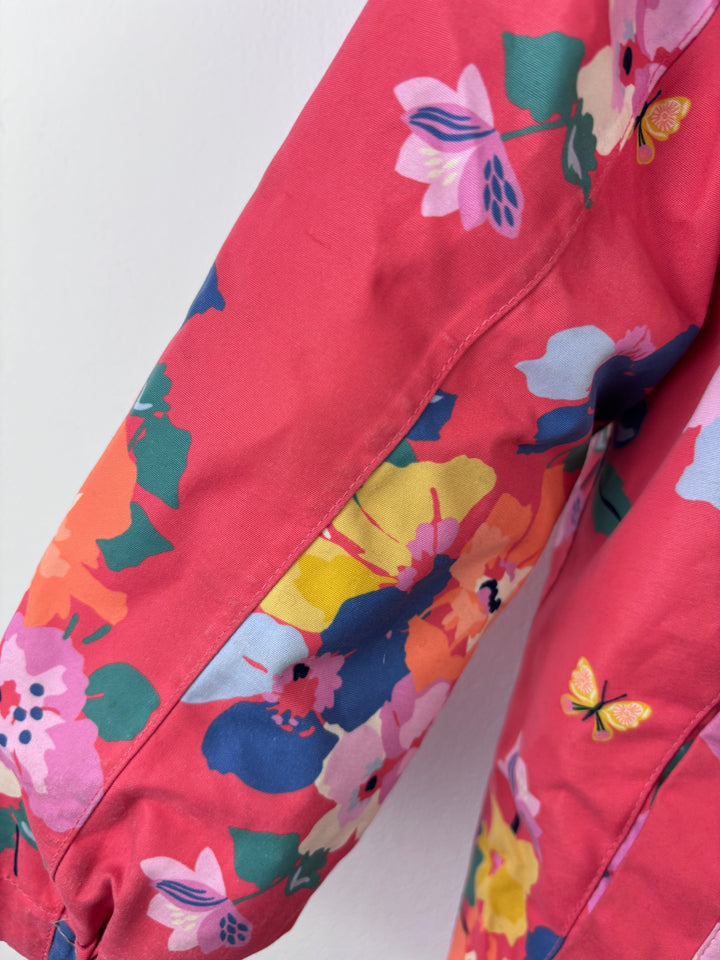 Joules Floral Padded Coat 6 Years-Coats-Second Snuggle Preloved