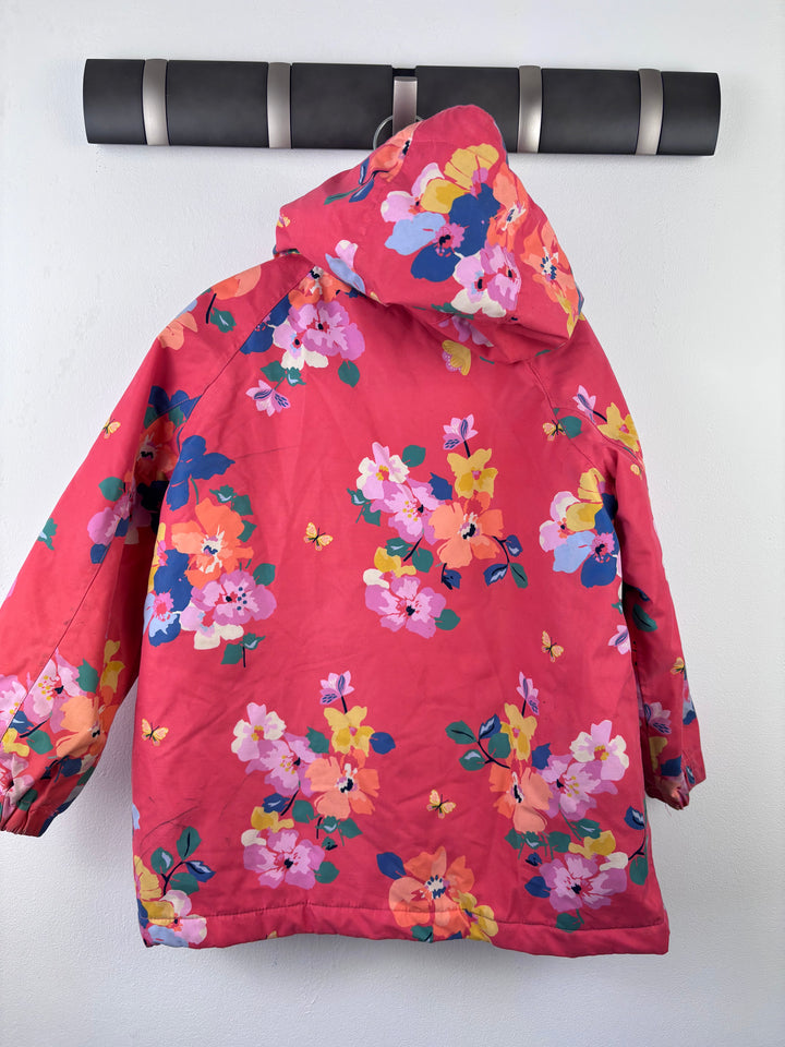 Joules Floral Padded Coat 6 Years-Coats-Second Snuggle Preloved