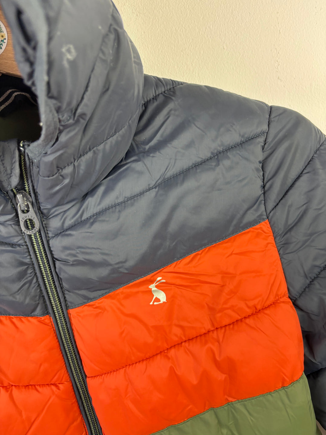 Joules Colour Block Padded Coat 10 Years-Coats-Second Snuggle Preloved