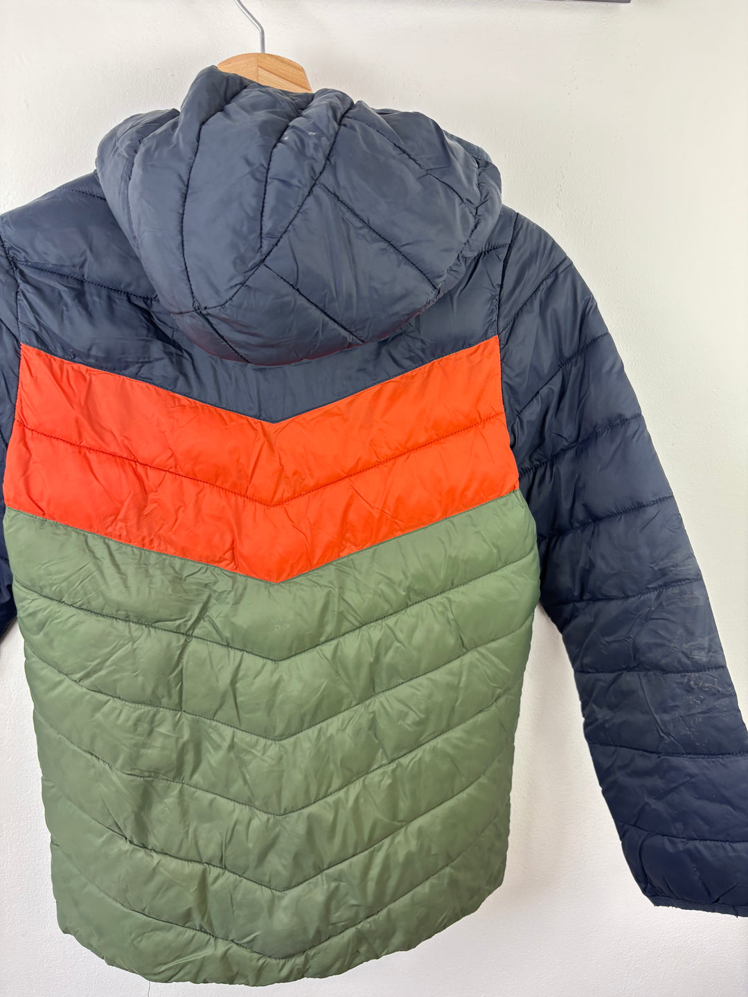 Joules Colour Block Padded Coat 10 Years-Coats-Second Snuggle Preloved