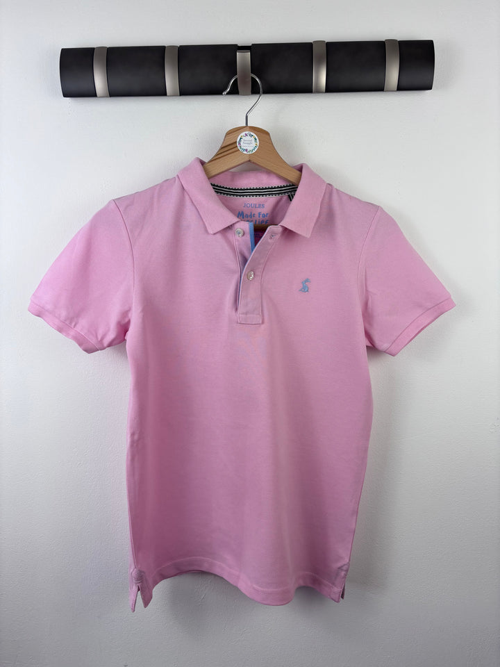 Joules Pink Polo Shirt 10 Years-Tops-Second Snuggle Preloved