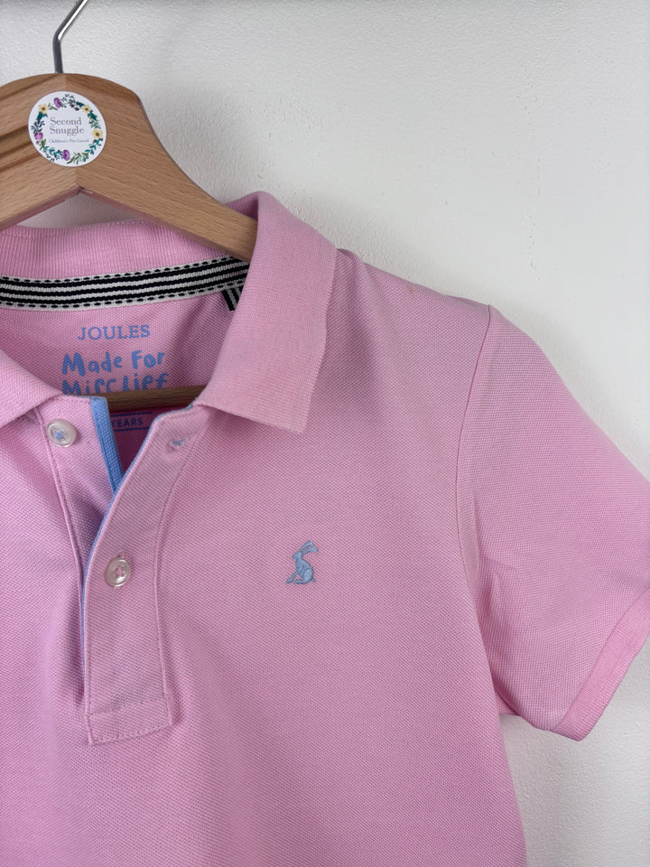 Joules Pink Polo Shirt 10 Years-Tops-Second Snuggle Preloved