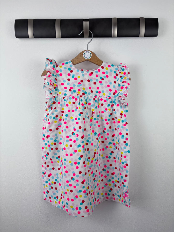 Joules Spotty Summer Dress 18-24 Months-Dresses-Second Snuggle Preloved