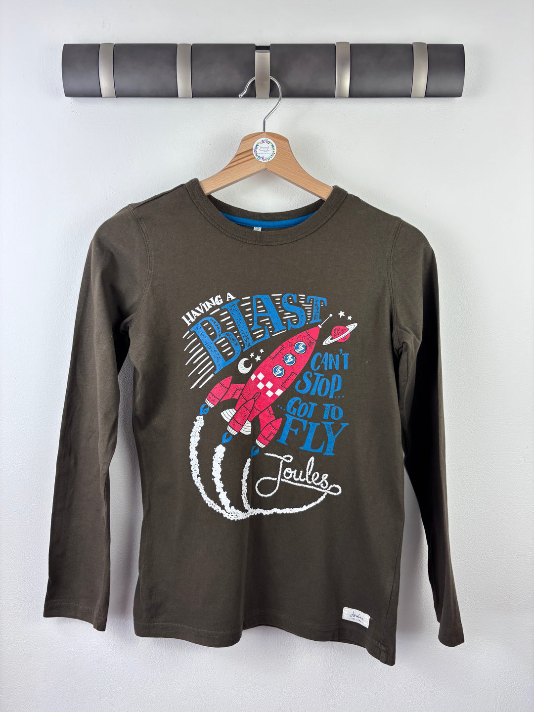 Joules Rocket Long Sleeve Top 11-12 Years-Tops-Second Snuggle Preloved