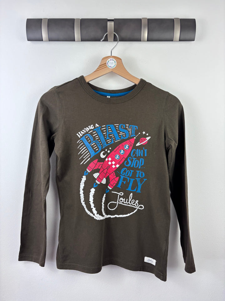 Joules Rocket Long Sleeve Top 11-12 Years-Tops-Second Snuggle Preloved