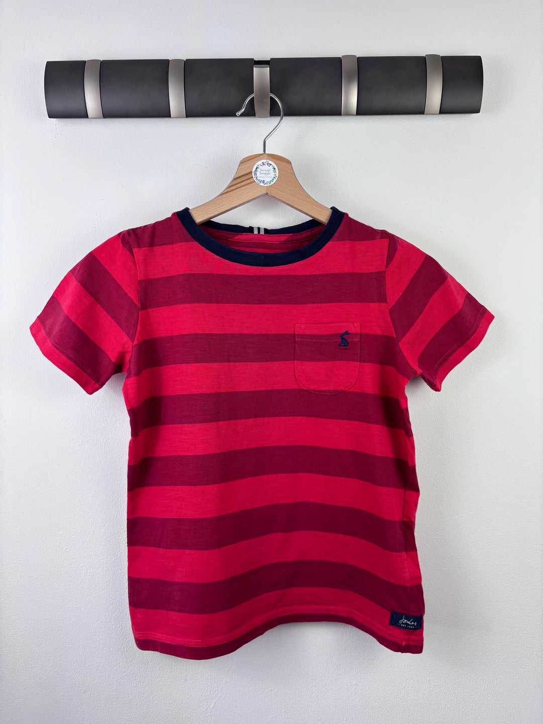 Joules Stripe T-Shirt 9 Years-Tops-Second Snuggle Preloved