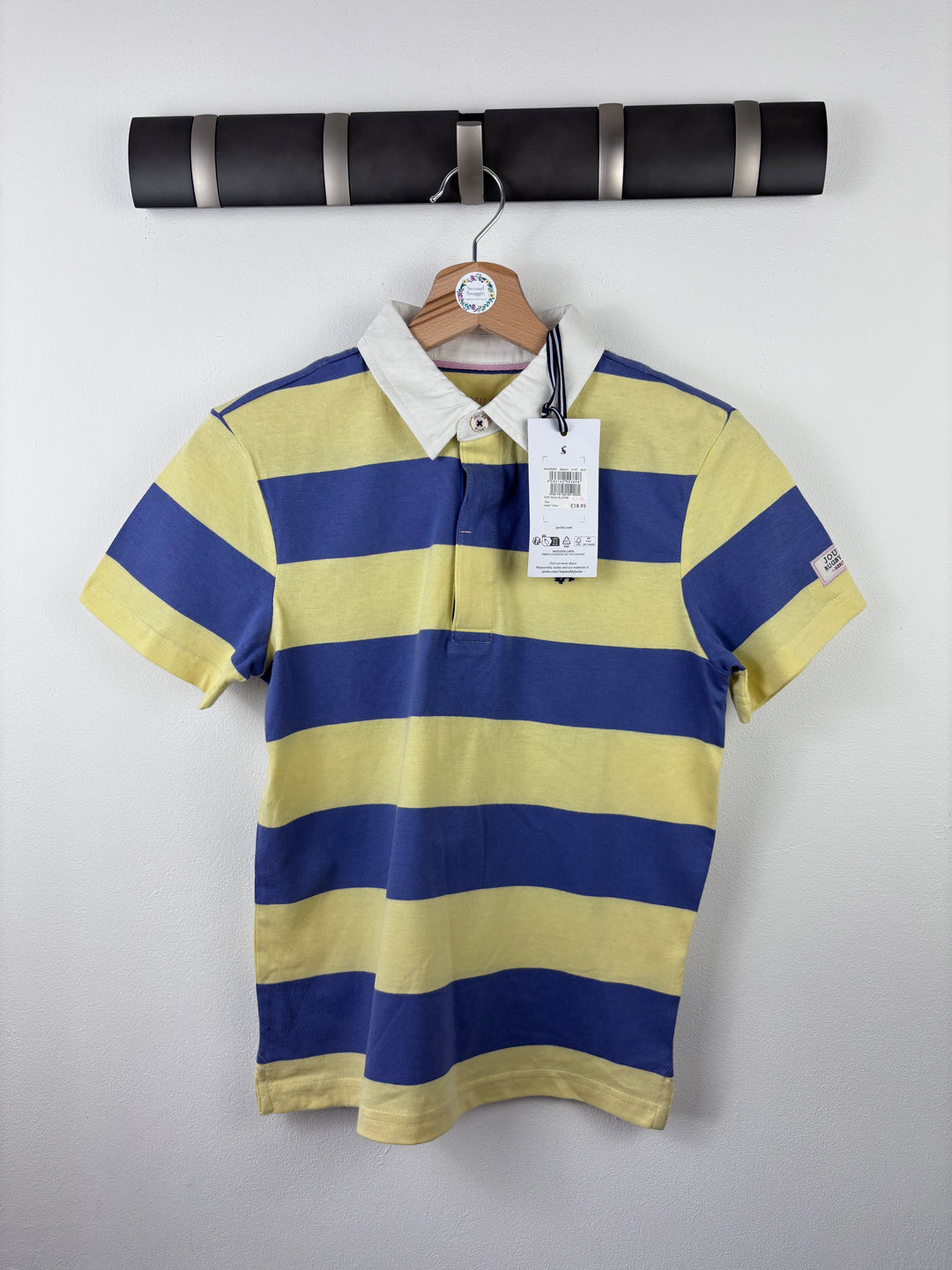 Joules Stripe Polo Shirt 10 Years-Tops-Second Snuggle Preloved