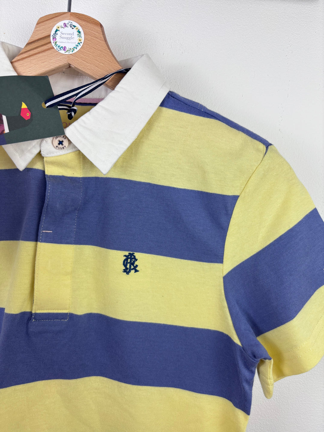 Joules Stripe Polo Shirt 10 Years-Tops-Second Snuggle Preloved