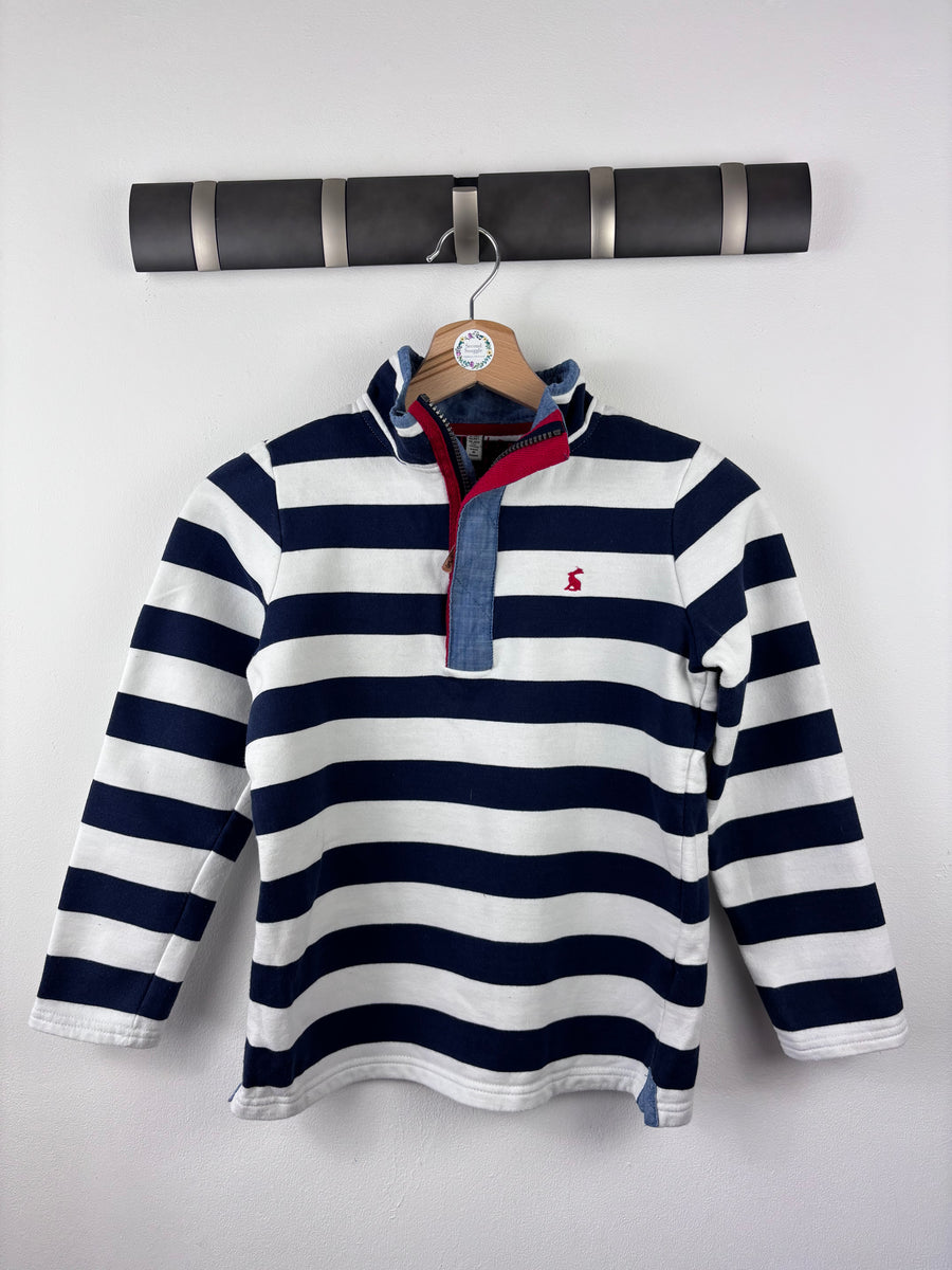 Joules Stripe Rugby Top 10 Years-Jumpers-Second Snuggle Preloved