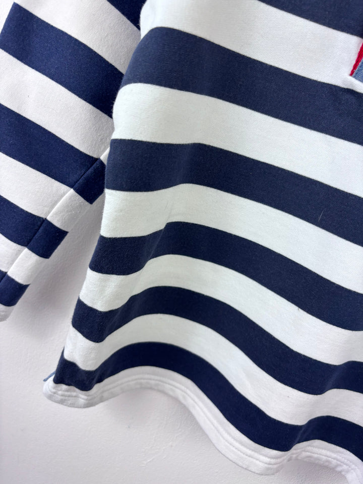 Joules Stripe Rugby Top 10 Years-Jumpers-Second Snuggle Preloved