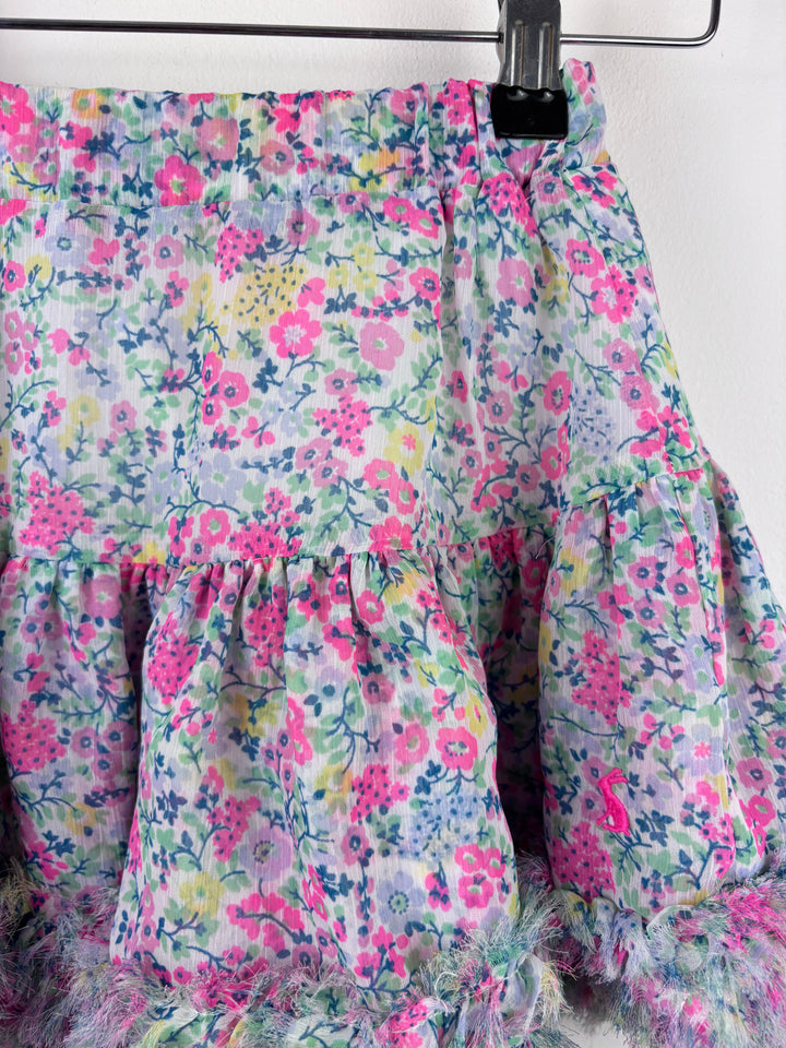 Joules Floral Skirt 5-6 Years-Skirts-Second Snuggle Preloved