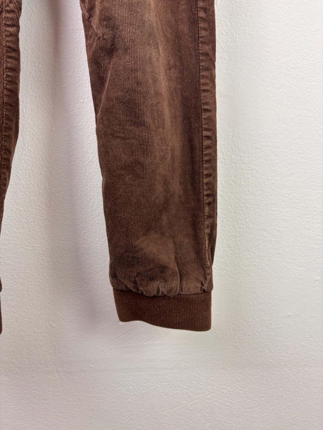 Lindex Brown Cord Pull On Trousers 5-6 Years-Trousers-Second Snuggle Preloved