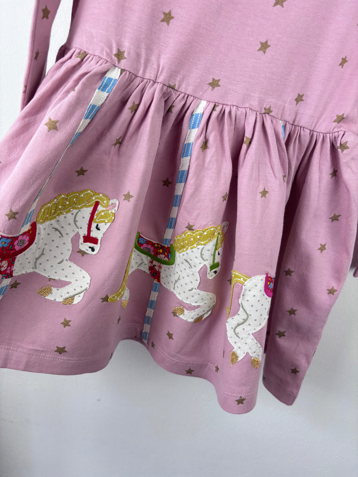 Boden Pink Star Unicorn Dress 2-3 Years-Dresses-Second Snuggle Preloved
