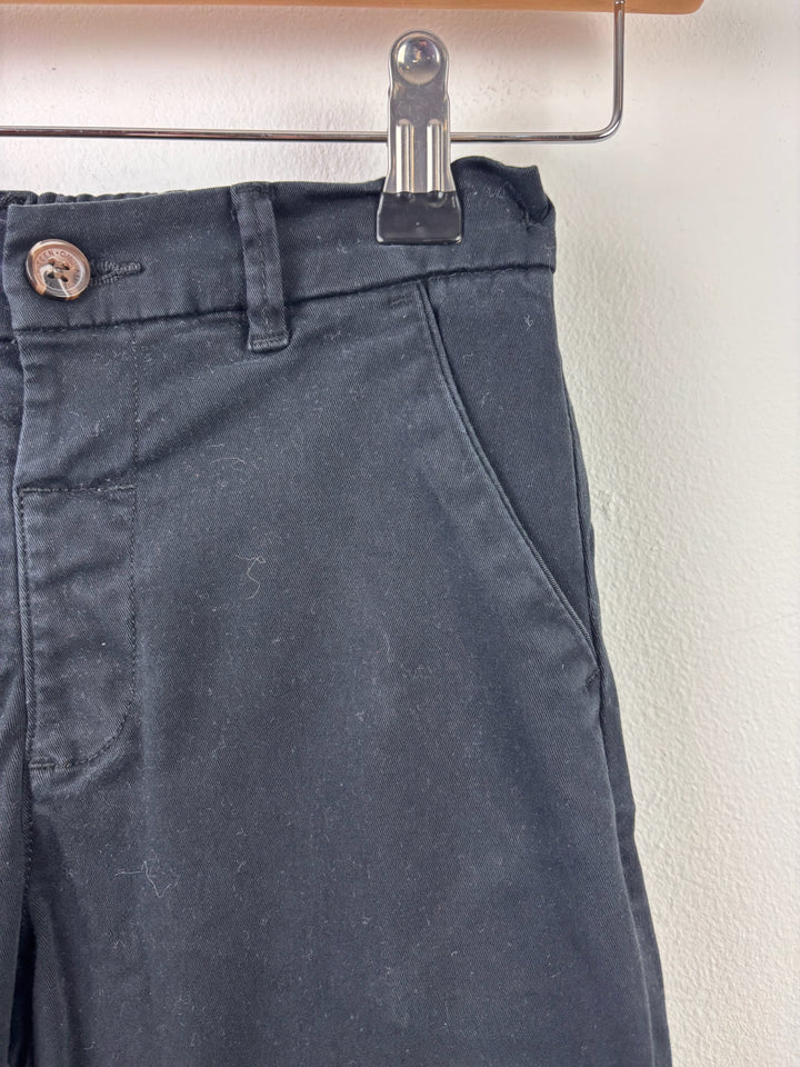 Next Navy Chino Trousers 5-6 Years-Trousers-Second Snuggle Preloved