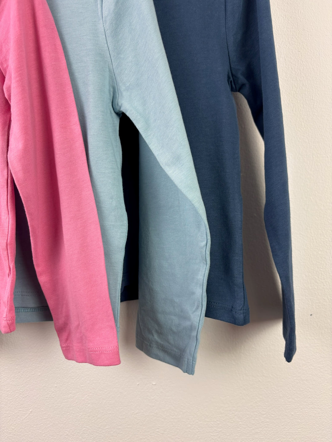 John Lewis Pink Blue and Navy Long Sleeve Tops Bundle 5 Years-Tops-Second Snuggle Preloved
