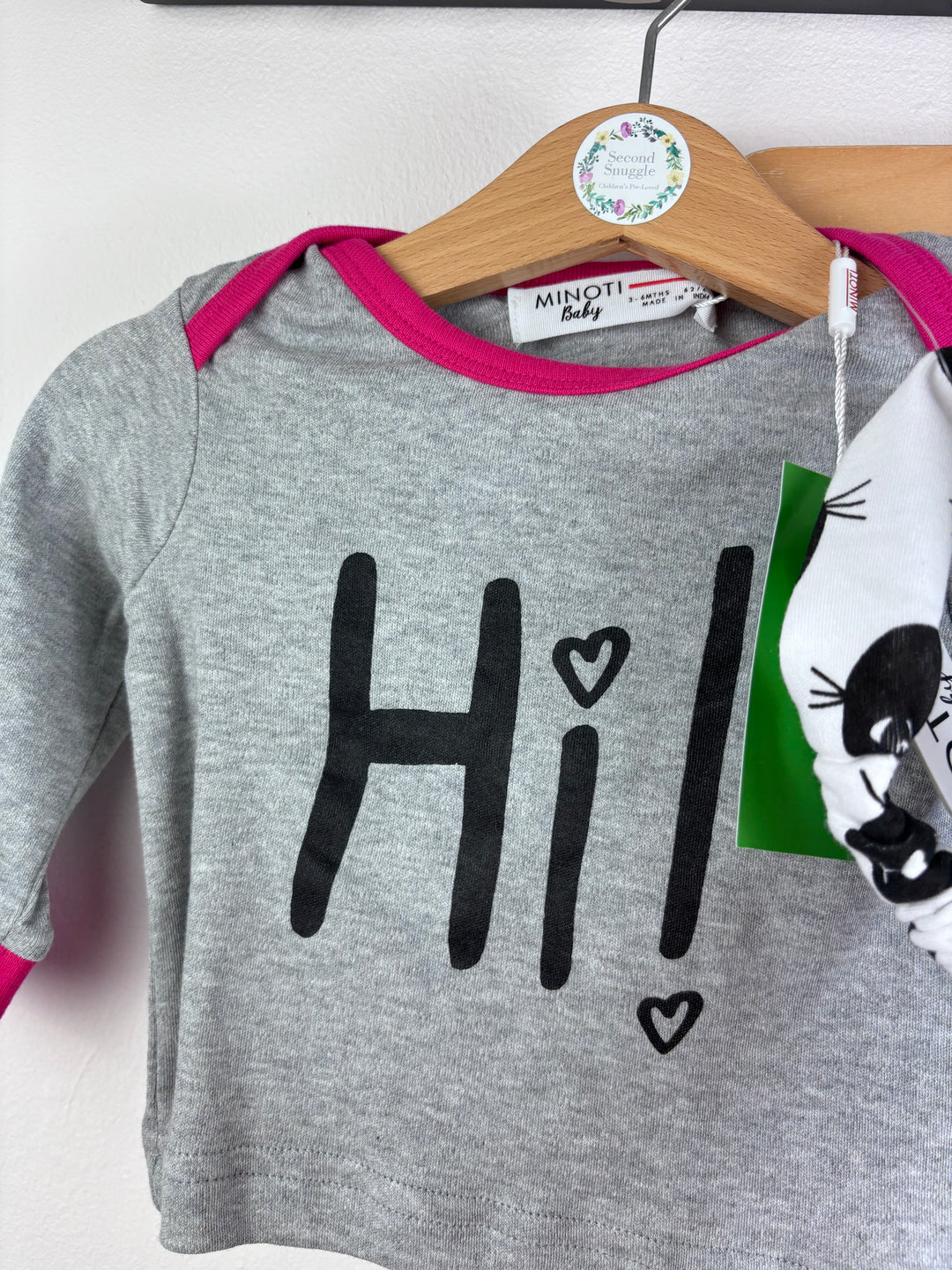 Minoti Hi Top and Cat Print Leggings Set-Sets-Second Snuggle Preloved