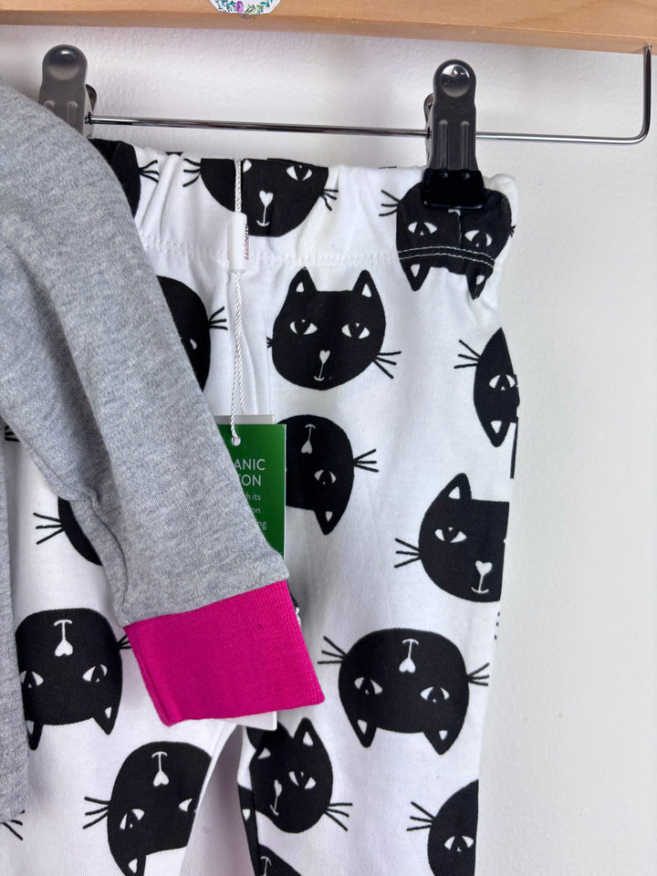 Minoti Hi Top and Cat Print Leggings Set-Sets-Second Snuggle Preloved