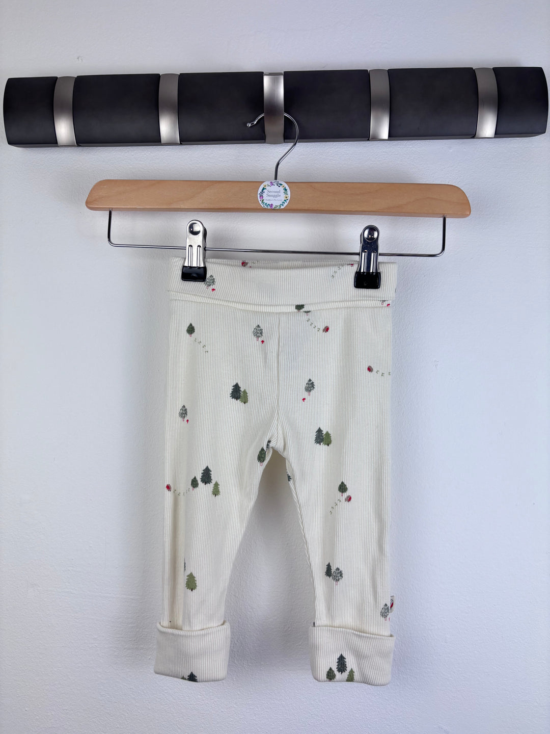 M&S Cream Leggings 9-12 Months