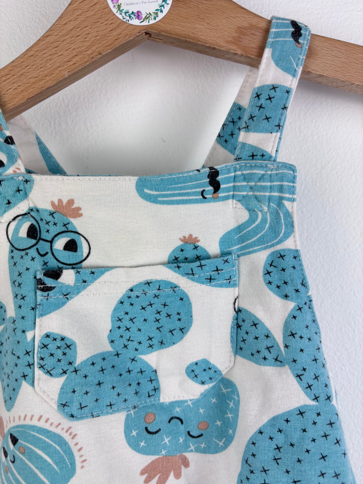 The Bonnie Mob Cactus Print Romper 0-3 Months-Rompers-Second Snuggle Preloved