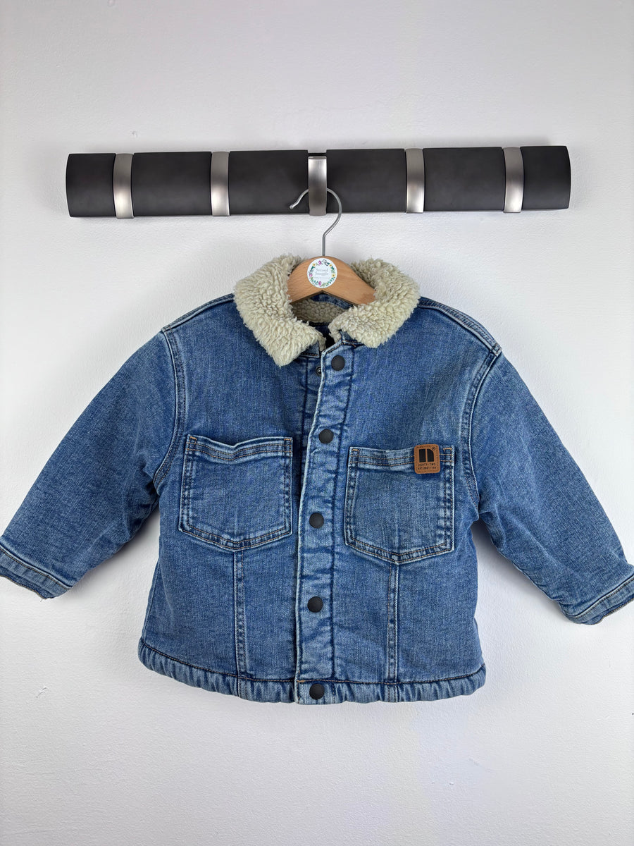 Next Denim Jacket 2-3 Years-Jackets-Second Snuggle Preloved