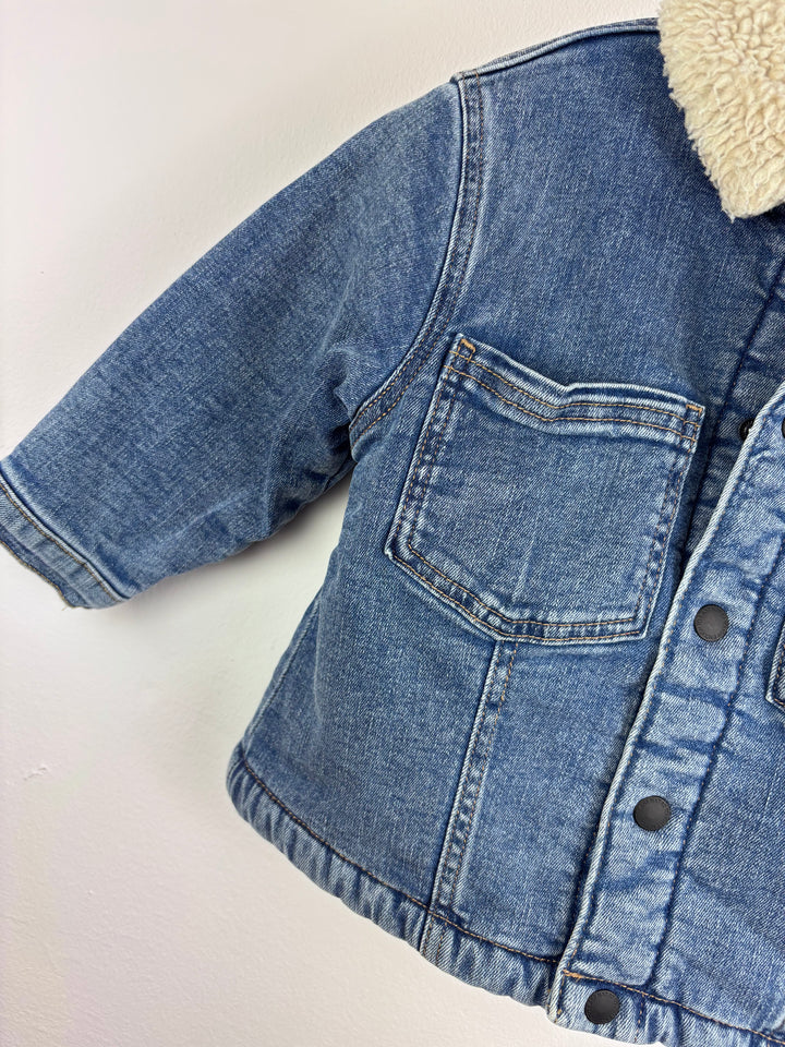 Next Denim Jacket 2-3 Years-Jackets-Second Snuggle Preloved