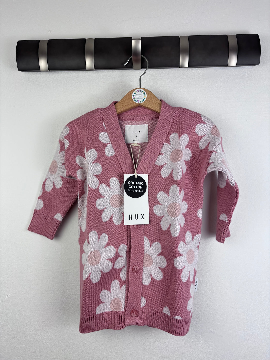 Hux Daisy Long Cardigan 1 Years-Cardigans-Second Snuggle Preloved
