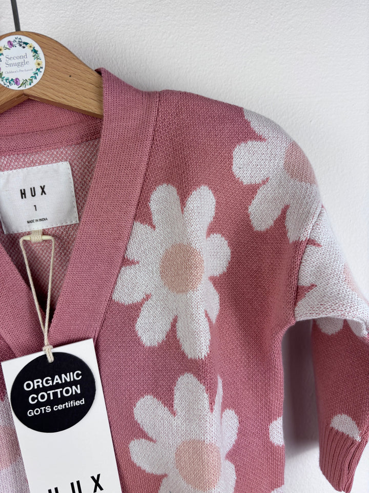 Hux Daisy Long Cardigan 1 Years-Cardigans-Second Snuggle Preloved