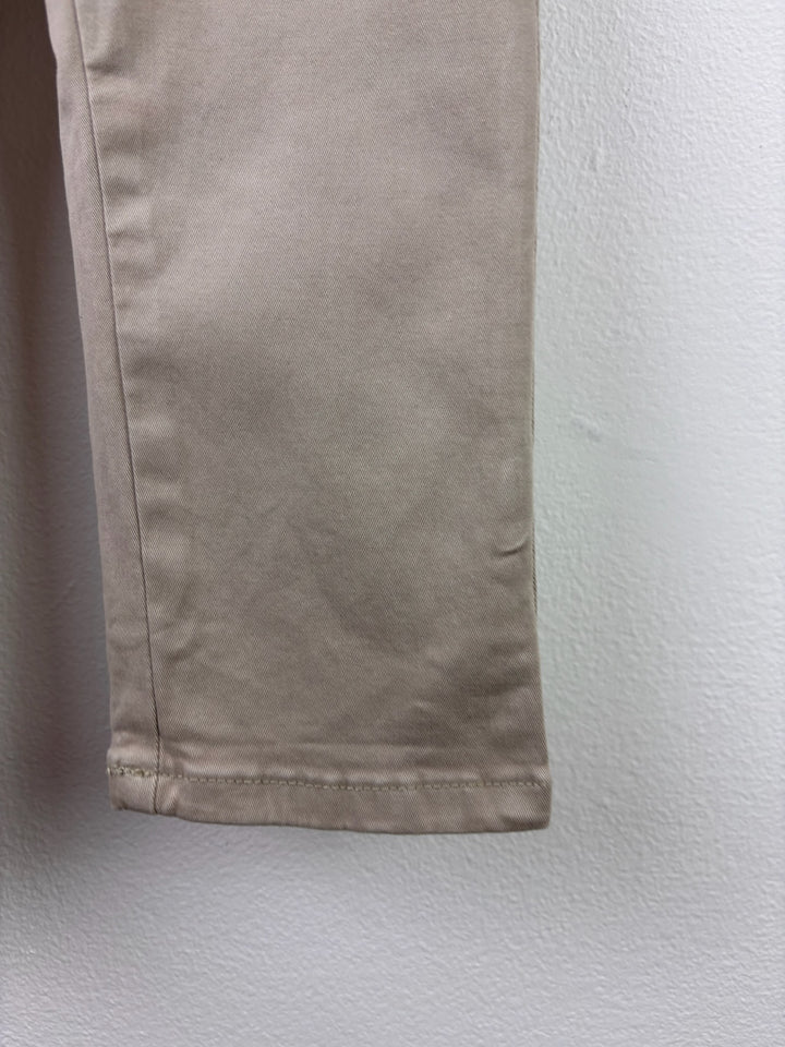Next Beige Chino Trousers 18-24 Months-Trousers-Second Snuggle Preloved