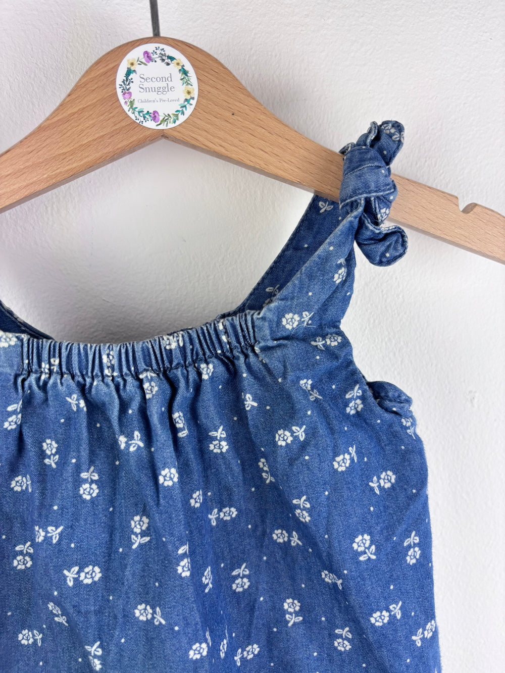 Gap Denim Dress 12-18 Months-Dresses-Second Snuggle Preloved